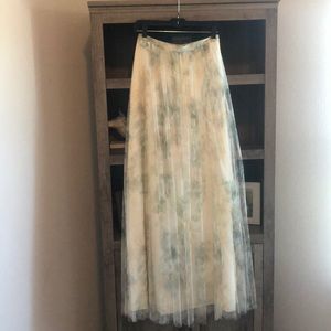 BHLDN Jenny Yoo Collection Maxi Tulle Skirt